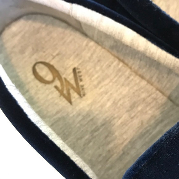 Nine West Navy Blue Velvet Sneakers, 10 - Picture 16 of 16